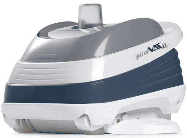 A Hayward W32025ADC PoolVac XL Suction Pool Cleaner for In-Ground GUNITE Pools up to 20 x 40 ft. with 40 ft. Hose (Automatic Pool Vacuum) on a white background.